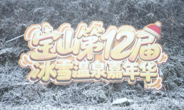 宝山第十二届冰雪温泉嘉年华启幕——解锁冬日康养新体验